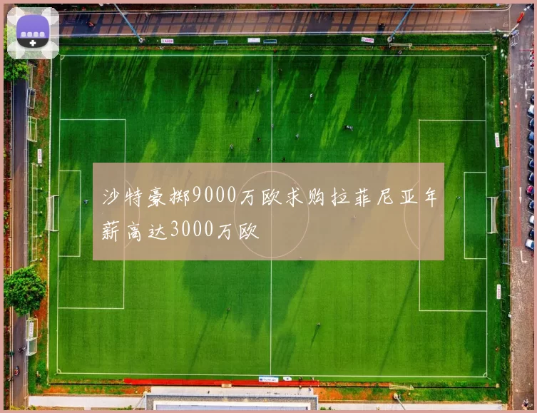 沙特豪掷9000万欧求购拉菲尼亚年薪高达3000万欧